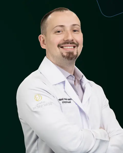 Retrato de Fernando Spengler, professor de Clínica Médica e Preventiva do CeiscMed