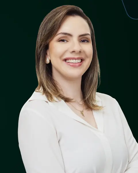 Retrato de Sabriny Bertão, professora de Cirurgia Geral do CeiscMed
